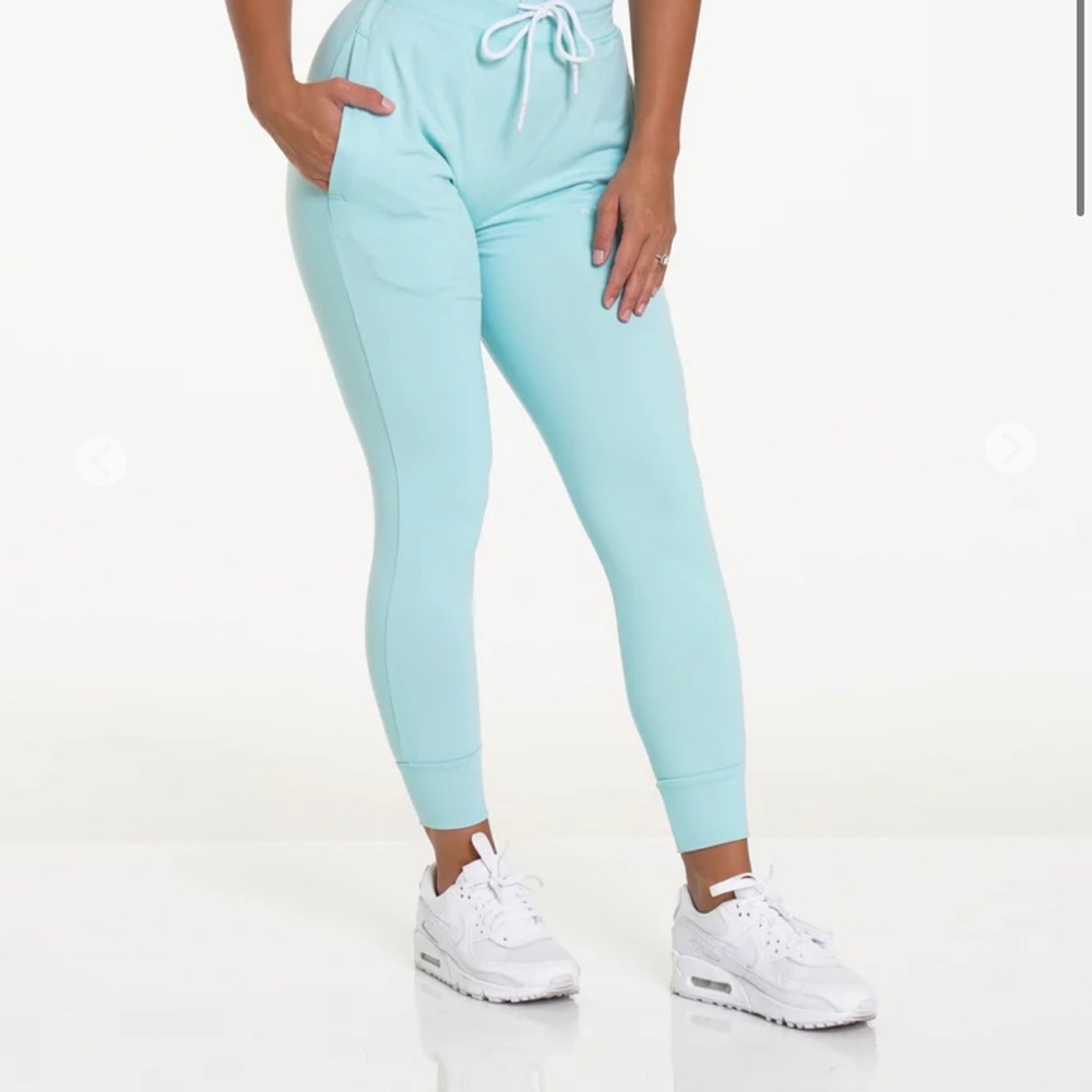 NVGTN Sea Foam Green Joggers
